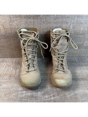 Danner Tachyon 8" Tan 50130 Lightweight Suede Hiking Work Boots Men's 4 EE